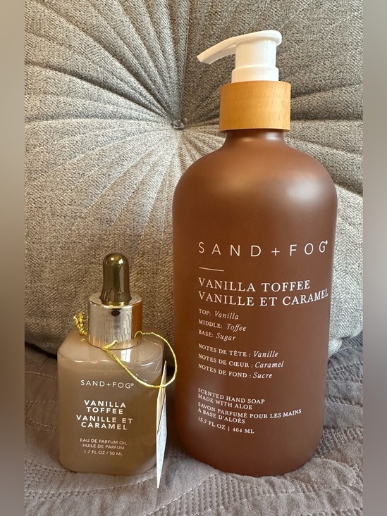 Sand + Fog Other - Vanilla Toffee Hand Soap and Body Oil Bundle